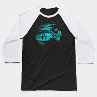 Invaders From The Deep Space Baseball T-Shirt